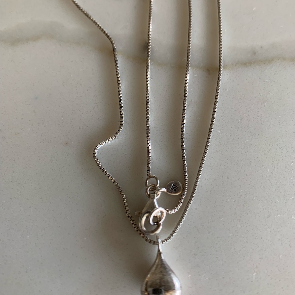 Silpada N2716 Teardrop .925 Sterling Silver Necklace - Picture 5 of 5